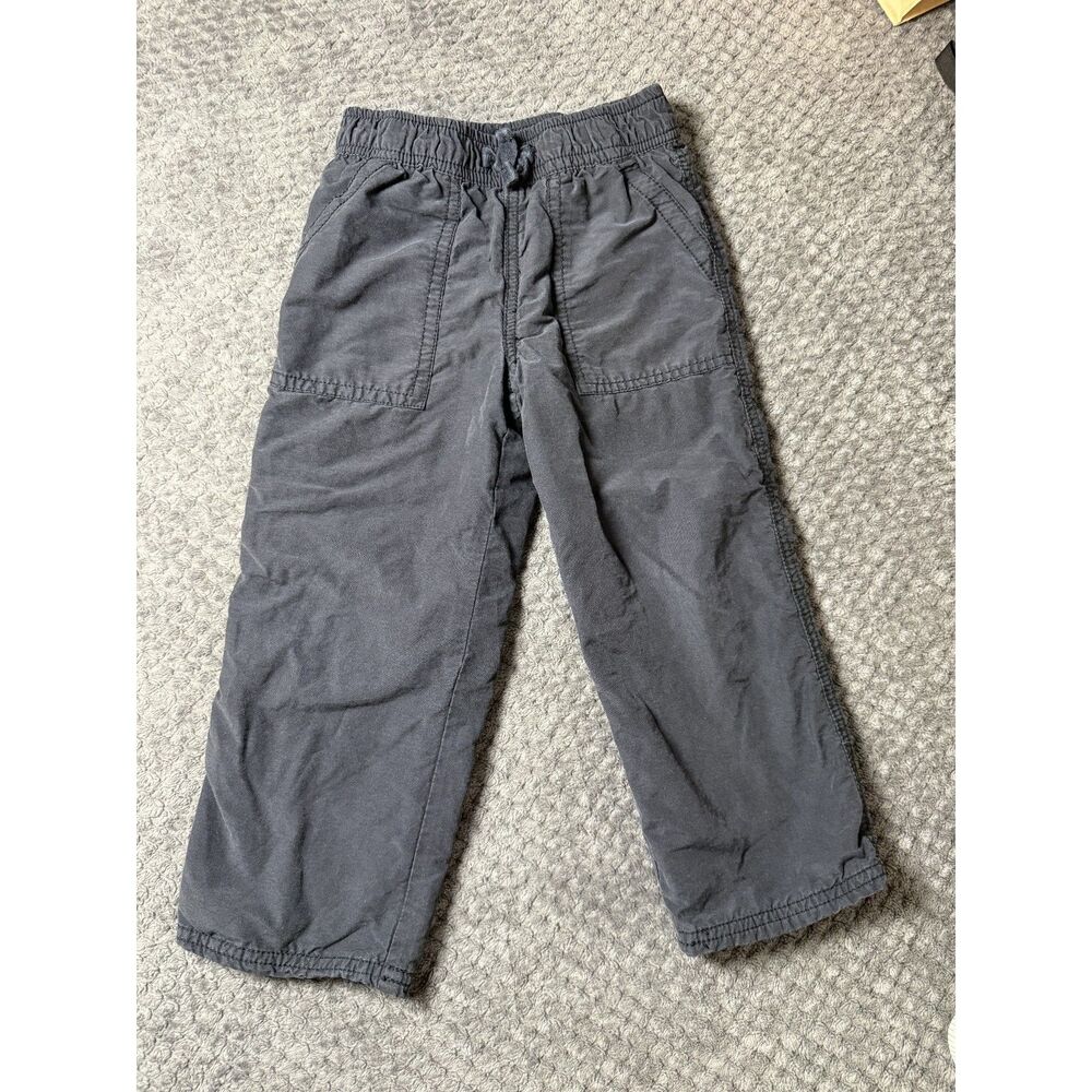 Gymboree Gray Fleece Lined Snow Pants Toddler 3T